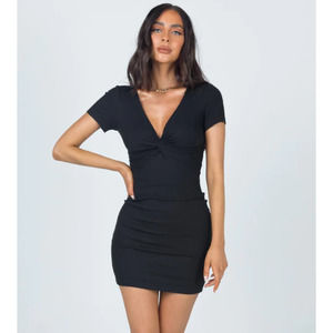 Princess Polly Black Mini Dress